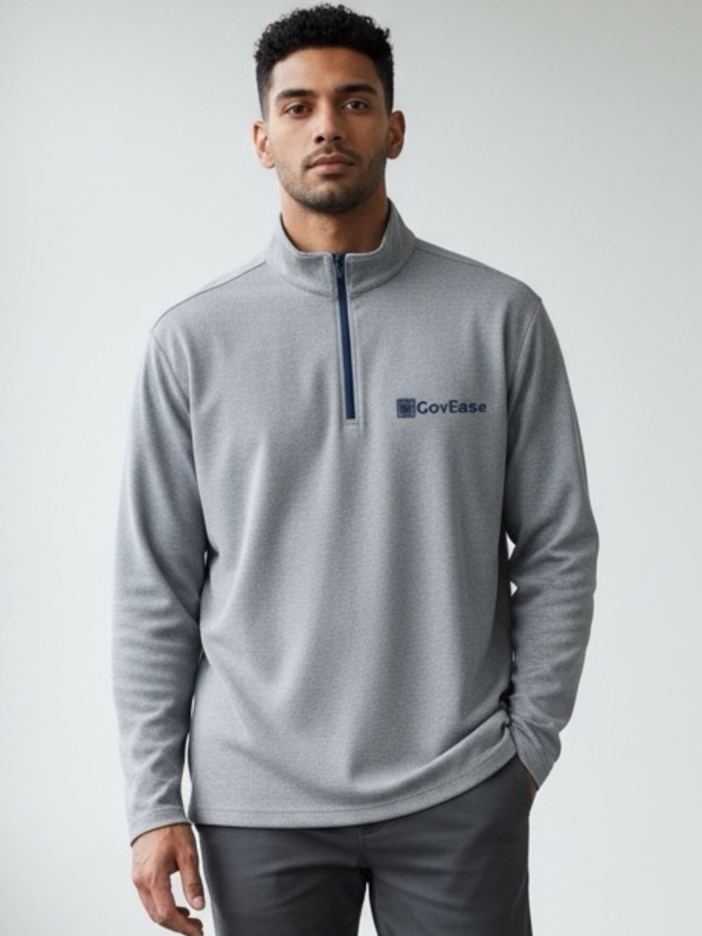 Holderness & Bourne Dry Luxe Performance Tailored Fit Quarter Zip
Pullover - XL